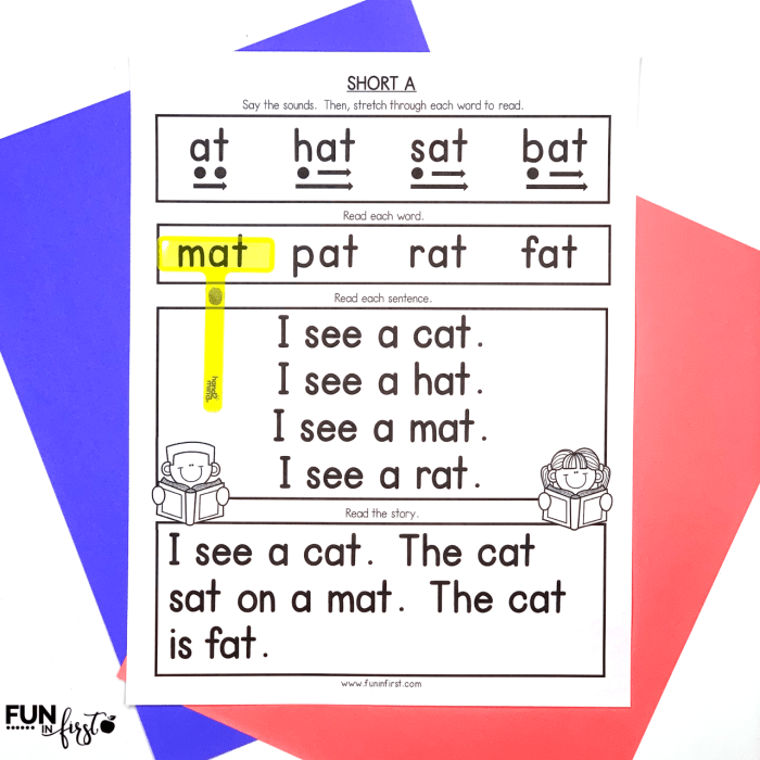 Mac and tab primary phonics