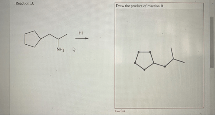 Formed ammonium salt draw reaction each sapling learning hci ch2 h3 nh2 ch hi ch3 chs answer check previous next